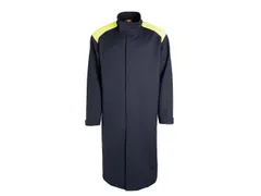 Tranemo 5193 werkjas, geel/marineblauw, maat S, per stuk