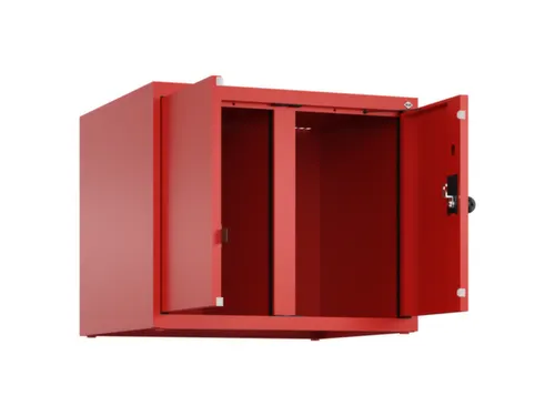 opzetkast,v. locker voor scheiding van kleding,2vak.,vak B 300mm