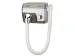 Haardroger Drukknop Rvs Look SC0088HTCS