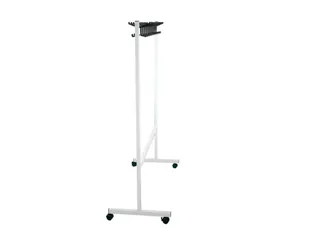 garderoberek,verrijdbaar,HxLxB 1700x550x1400mm,22haak,Staal/kunststof - 3