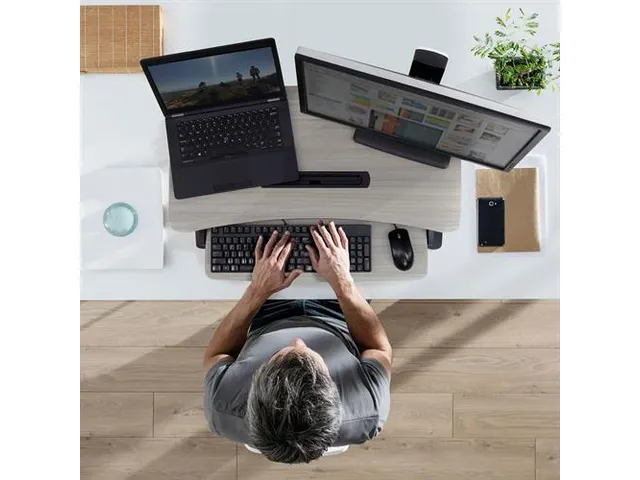 Ergotron WorkFit-Z Mini Zit Sta Desktop