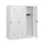 schoollocker,HxBxD 1530x1200x500mm,3vak,vak B 400mm,draaigrendel