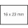OUTLET Prijsetiket 16x23mm Sato Duo 20 afneembaar wit