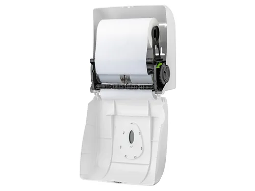 Handdoekroldispenser Kunststof Wit