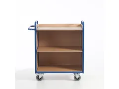 etagewagen,draagverm. 150kg,3etage(s),laadvl. LxB 800x490mm,houtetage
