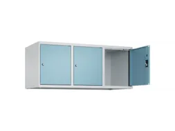 opzetkast,v. locker,3vak.,vak B 400mm,HxBxD 500x1200x500mm