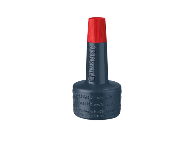 Stempelinkt Pelikan flacon 28ml rood