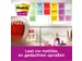 Memoblok Post-it 654 Super Sticky 76x76mm 90 vel rainbow 12 stuks