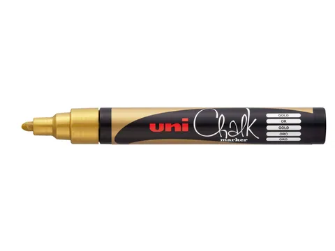 Krijtstift Uni-ball chalk rond 1.8-2.5mm goud