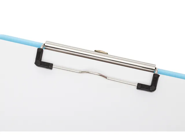 Klembord MAUL A4 staand transparant PS neon blauw