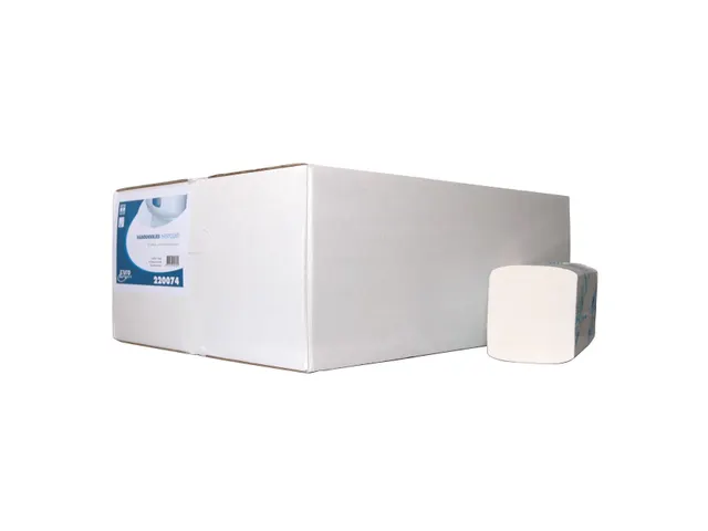 Interfold Vouwhanddoek 3-Laags Hoogwit 22x42 cm