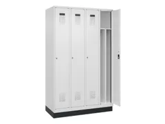 locker voor scheiding van kleding,HxBxD 1950x1200x500mm,4vak