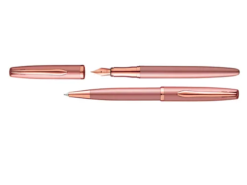 Schrijfset Pelikan Jazz Noble Elegance K36+P36 medium roze
