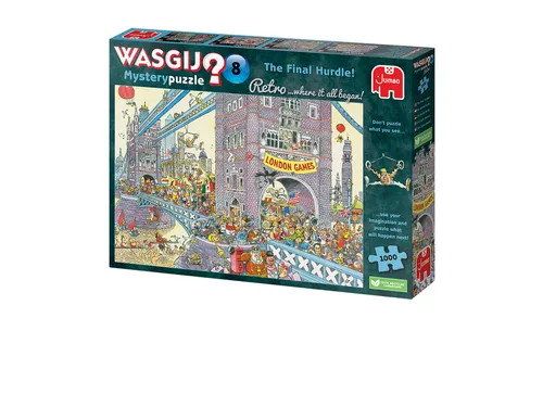 Wasgij Retro Mystery 8 De laatste horde! 1000 stukjes