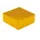 Inzetbak HxLxB 40x99x99mm Polystyreen Geel 50 stuks