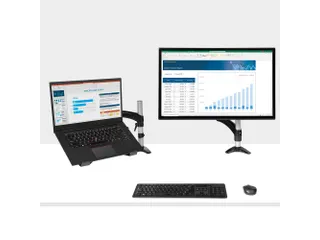 Laptop Arm Bureausteun voor laptop of Monitor tot 34 inch - 8