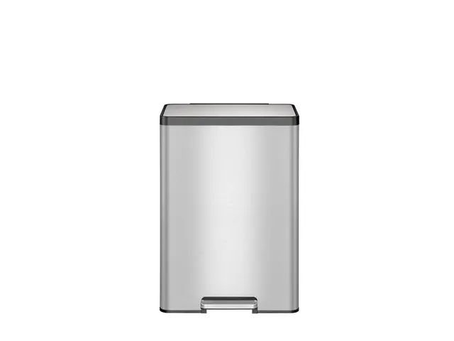 Ecocasa Ii Recycling Pedaalemmer Mat RVS 20 Liter + 20 Liter