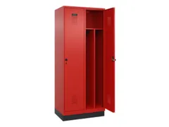 locker voor scheiding van kleding,HxBxD 1950x800x500mm,2vak