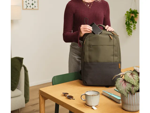 Powerbank Trust Fiera 10.000 met kabel 2 USB-poorten zwart