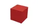 sièges cubes HxlxP 450x450x450mm acier-assise RAL3004
