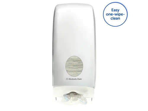 Toiletpapierdispenser Kimberly Clark Aquarius gevouwen wit 6946