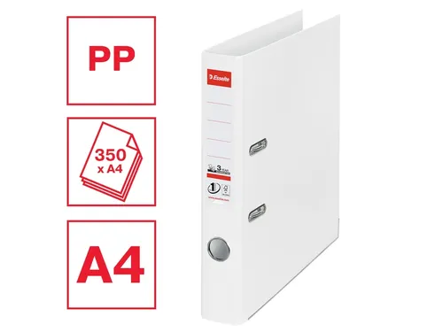Ordner Esselte No 1 Power PP 50mm wit 5 stuks