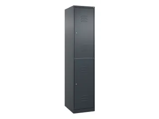 dubbeldekse locker,HxBxD 1850x400x500mm,1x2vak.,vak B 400mm - 1