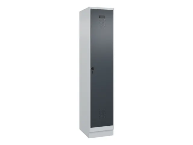 locker voor scheiding van kleding,HxBxD 1950x400x500mm,1vak