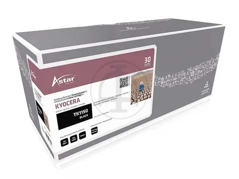 AS10006 Astar Kyocera TK1150 Ecosys zwart rebuilt 3000pagina's chip