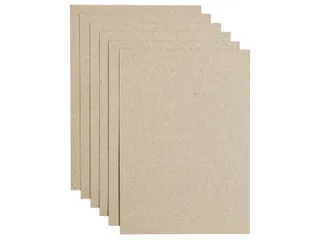 Kopieerpapier Papicolor A4 220gr 6 vel kraft grijs - 1