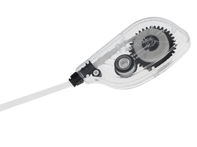 Correctieroller Westcott zijwaarts 5mmx10m PET tape