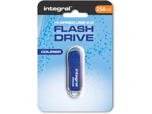 256Gb Usb2.0 Drive Courier Blue