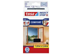 Insectenhor tesa Insect Stop COMFORT buitendraaiende ramen 1,2x2,4m zw