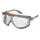 Uvex Skyguard NT 9175.275 veiligheidsbril, heldere lens, oranje/grijs