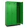 locker voor scheiding van kleding,HxBxD 1950x1200x500mm,3vak