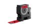Labeltape Dymo 53717 D1 720970 24mmx7m zwart op rood - 8