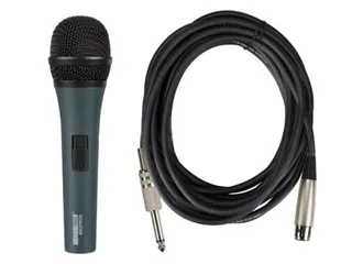 Zwarte Dynamische Microfoon Met Draagkoffer - 1
