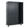 locker,HxBxD 1950x1200x500mm,4vak,vak B 300mm,draaigrendel,voeten