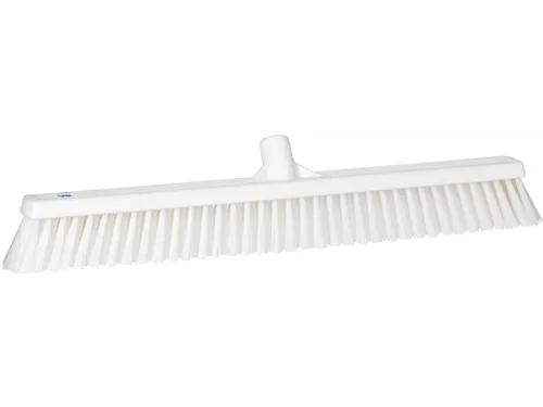 Veger Vikan harde en zachte vezel bezem 610mm wit