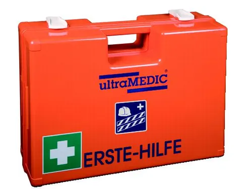 Ehbo Koffer Bouwbranche Abs-Kunststof Din 13157 + Speciale Vulling
