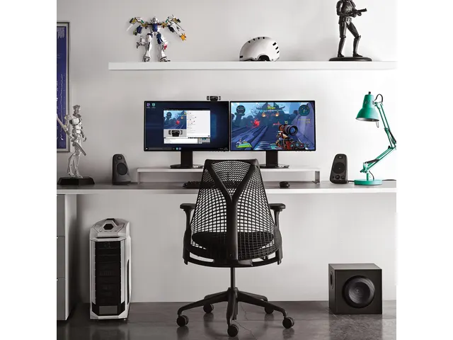 Système haut-parleurs Logitech Z625 avec caisson de basses et entrée