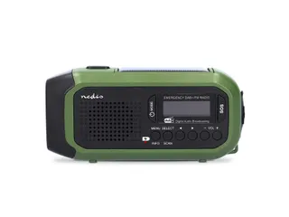 Noodradio Nedis DAB+ FM zonnepaneel - 2
