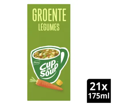Cup a Soup Knorr groente Soep 175ml doos 21 stuks
