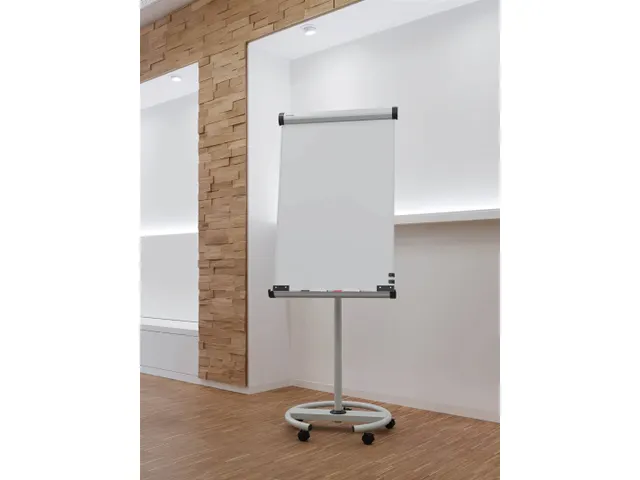 Verrijdbare flipover MAULsolid flip2use ronde voet