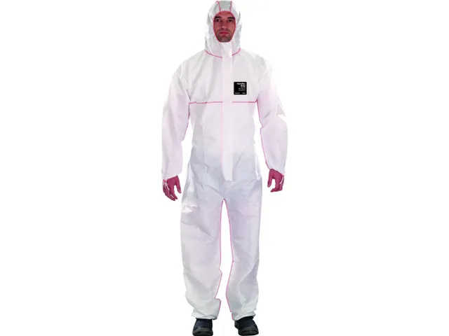 Ansell Alphatec 1500 Plus FR coverall, wit, maat M, per stuk