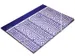 Ethnic elastomap met kleppen A4 blauw karton