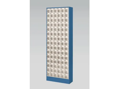 Transparante Magazijnbakken 90Bakken Abs-Kunststof Corpus Ral5007