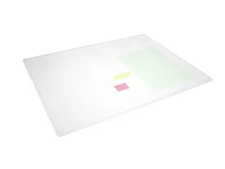 Schrijfonderlegger Duraglas 50x65cm Transparant Kunststof - 5
