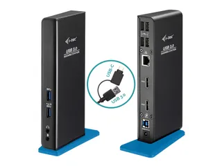 i-tec USB 3.0/USB-C Dual HDMI Docking Station - 2