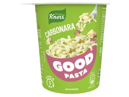 Good Pasta Knorr spaghetti carbonara cup